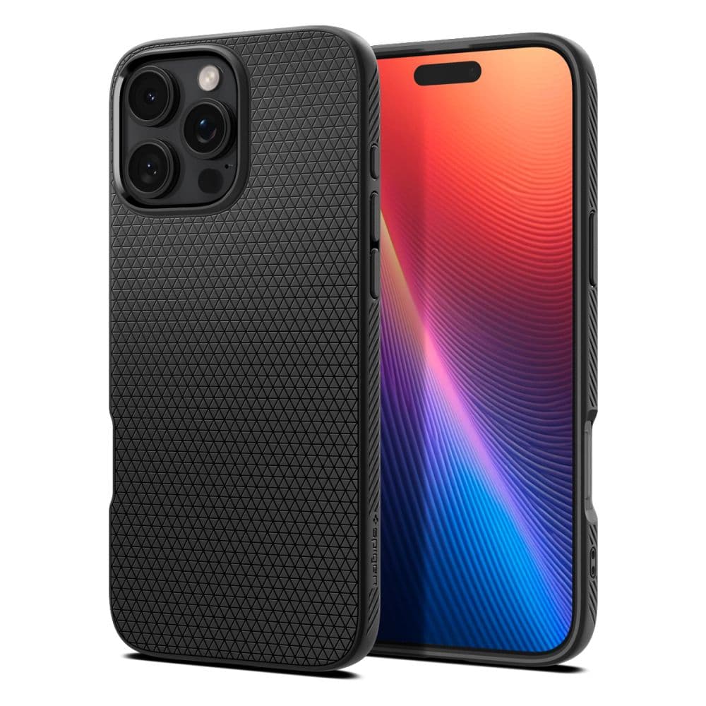 Spigen Liquid Air pro iPhone 16 Pro Max matná černá - náhled 1