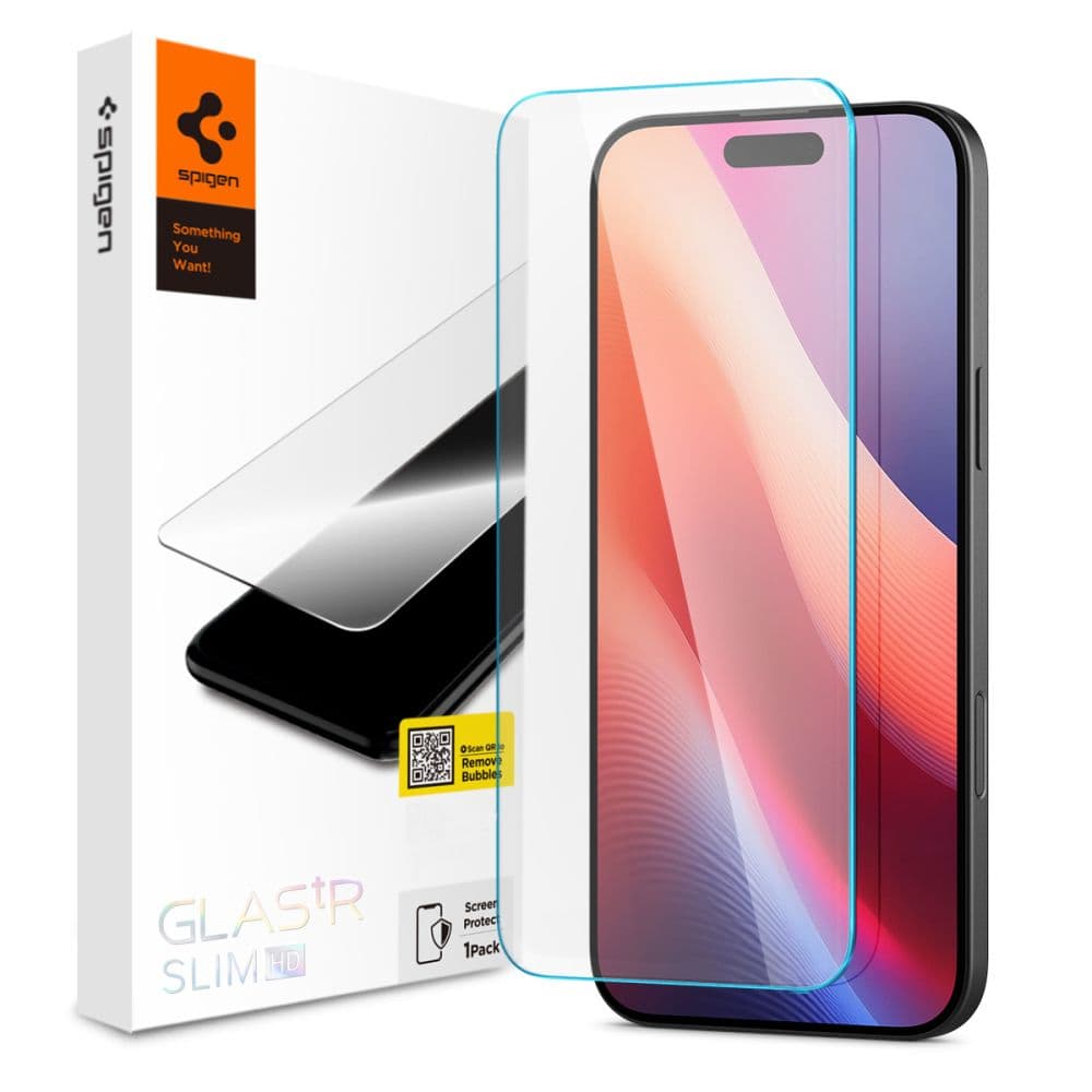 Spigen Glas.tR Slim HD iPhone 15 iPhone 16 průhledný - náhled 1