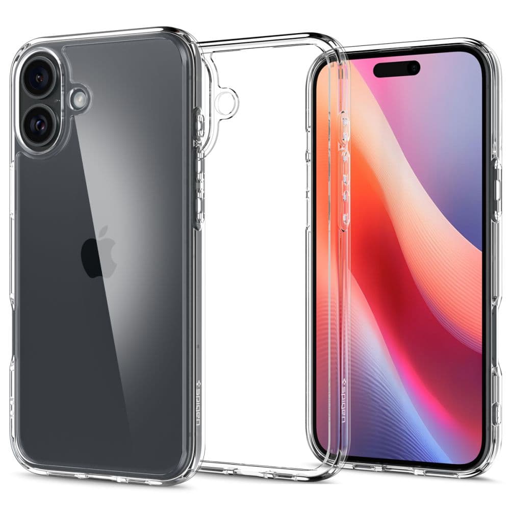 Spigen Ultra Hybrid iPhone 16 průhledný obal - náhled 1