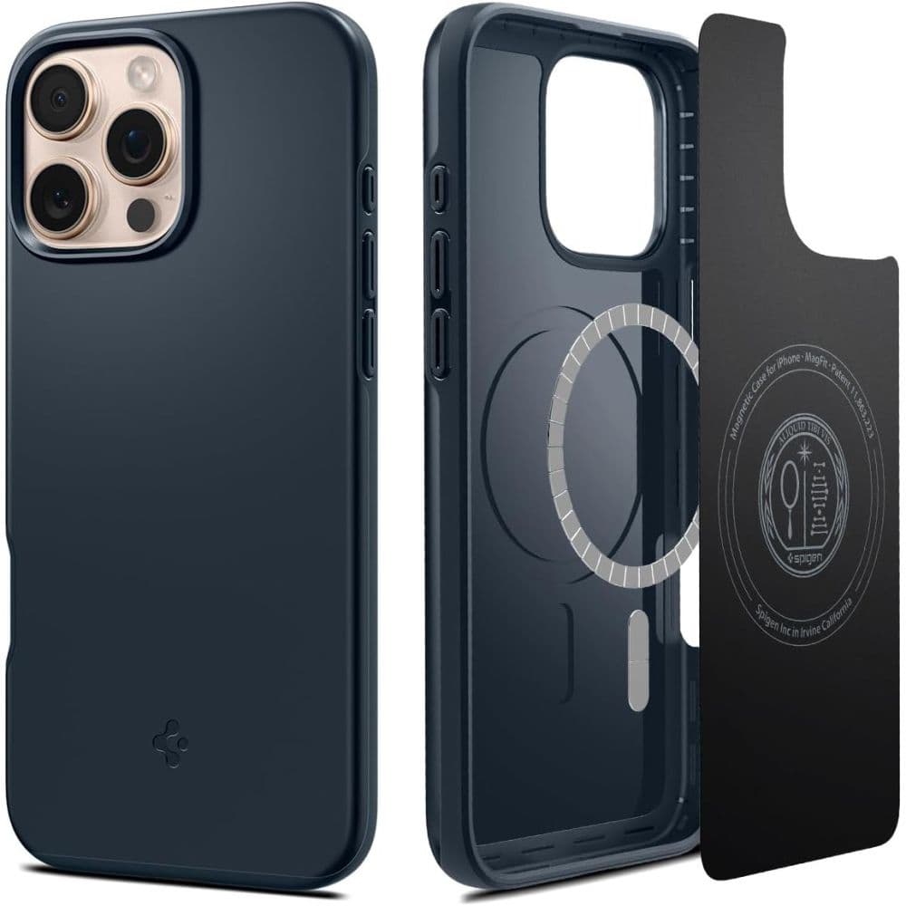 Spigen Thin Fit MagSafe pro iPhone 16 Pro Max kovová břidlice - náhled 1