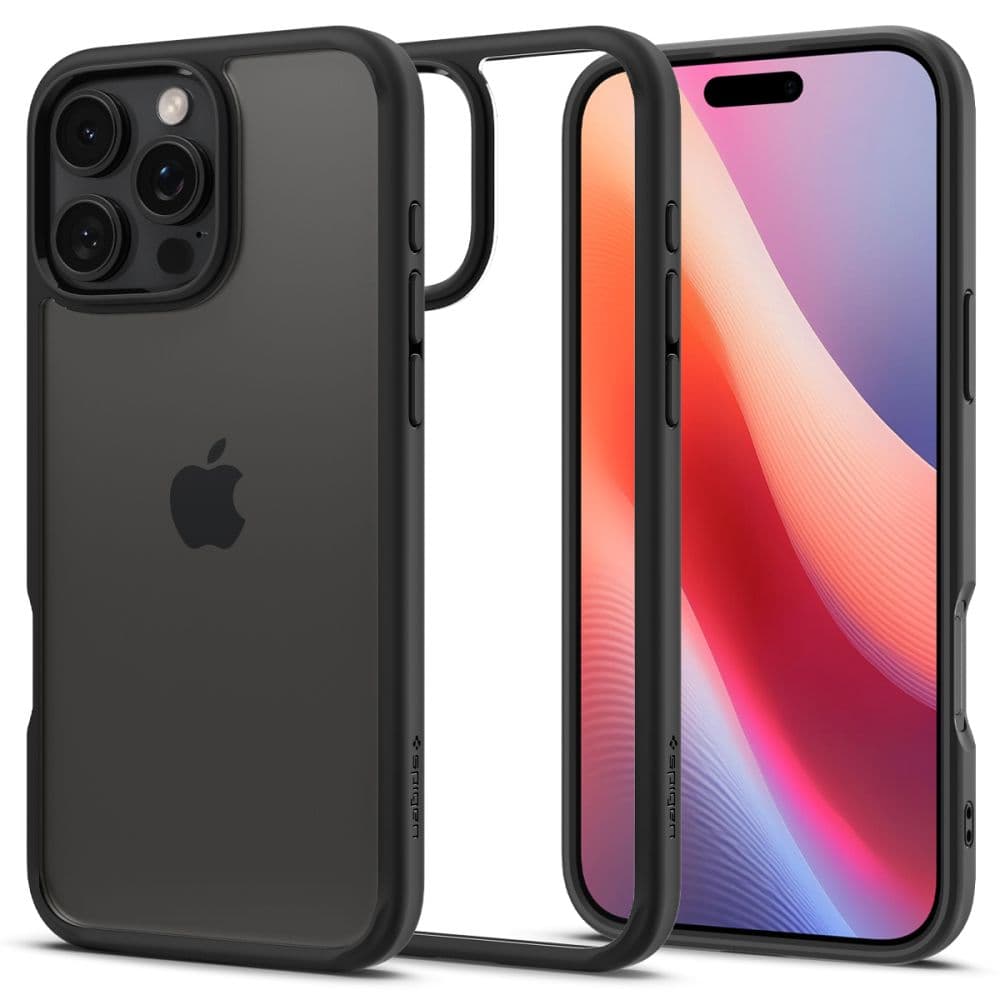 Spigen Ultra Hybrid pro iPhone 16 Pro Max matná černá - náhled 1