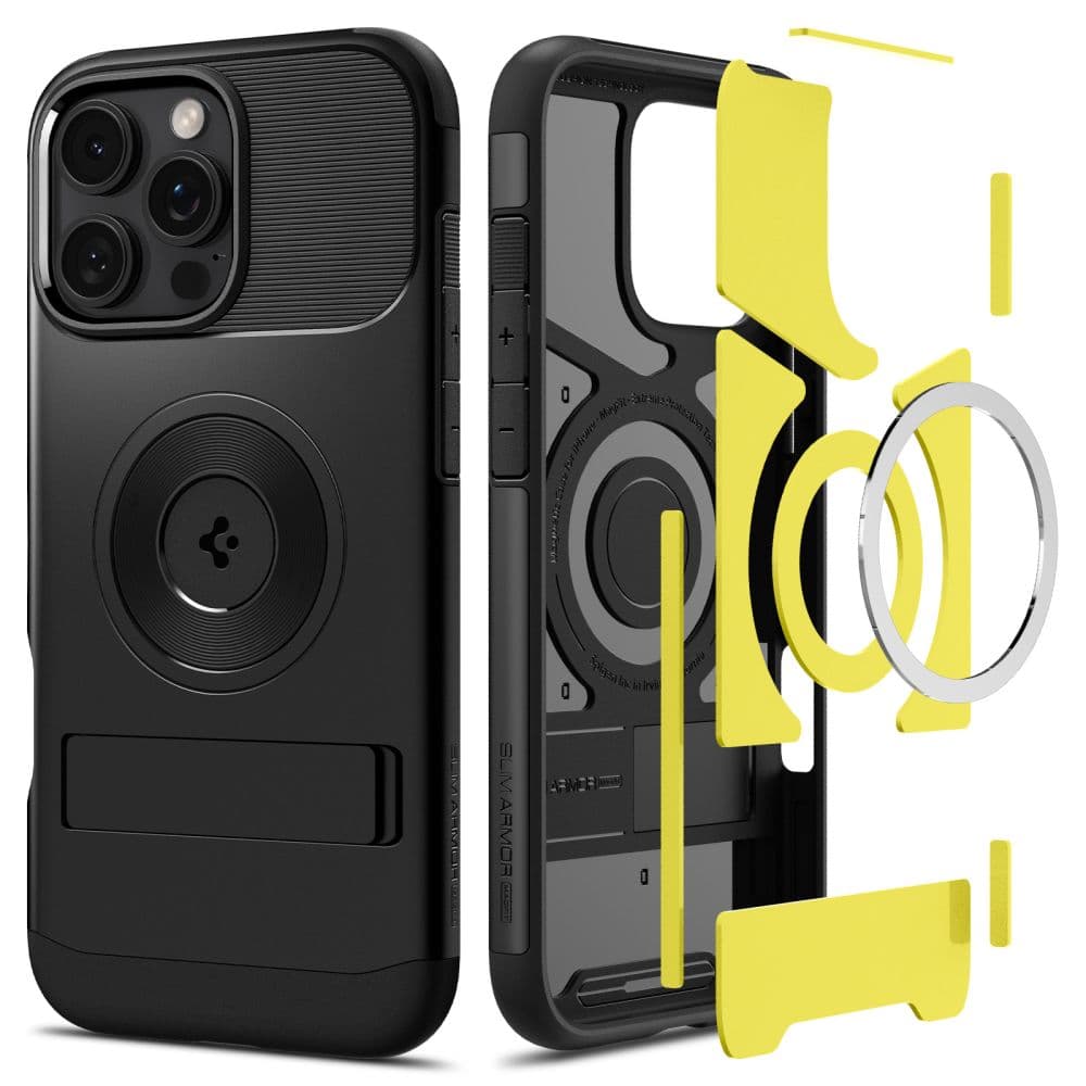 Spigen Slim Armor MagSafe pro iPhone 16 Pro Max černý - náhled 1