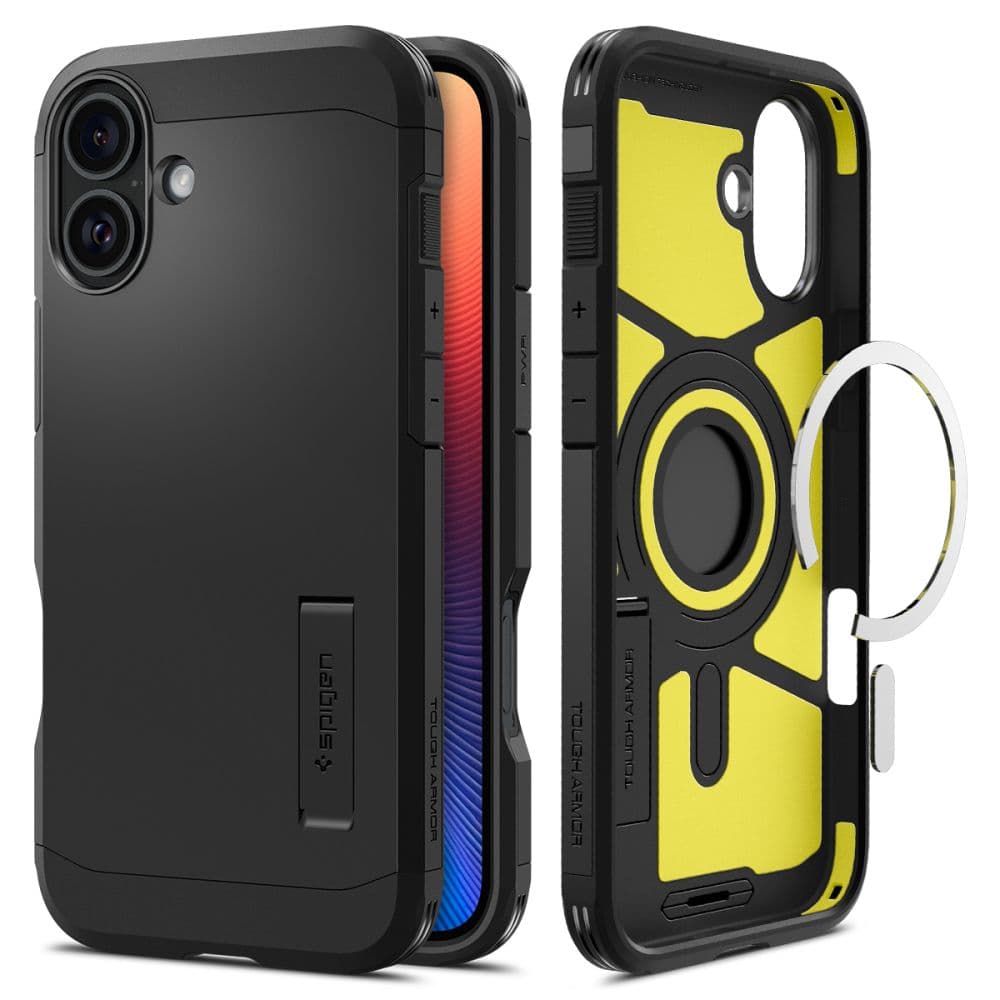 Spigen Tough Armor MagSafe pro iPhone 16 černá - náhled 1