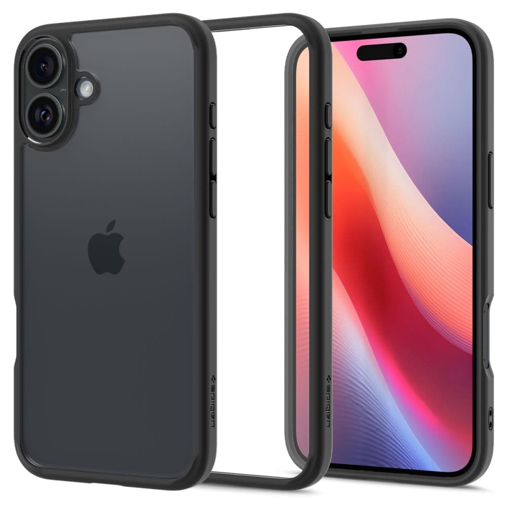 Spigen Ultra Hybrid pro iPhone 16 Plus matně černý - náhled 1