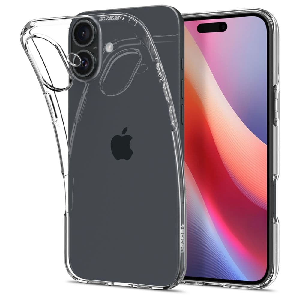 Spigen Liquid Crystal pro iPhone 16 průhledný - náhled 1