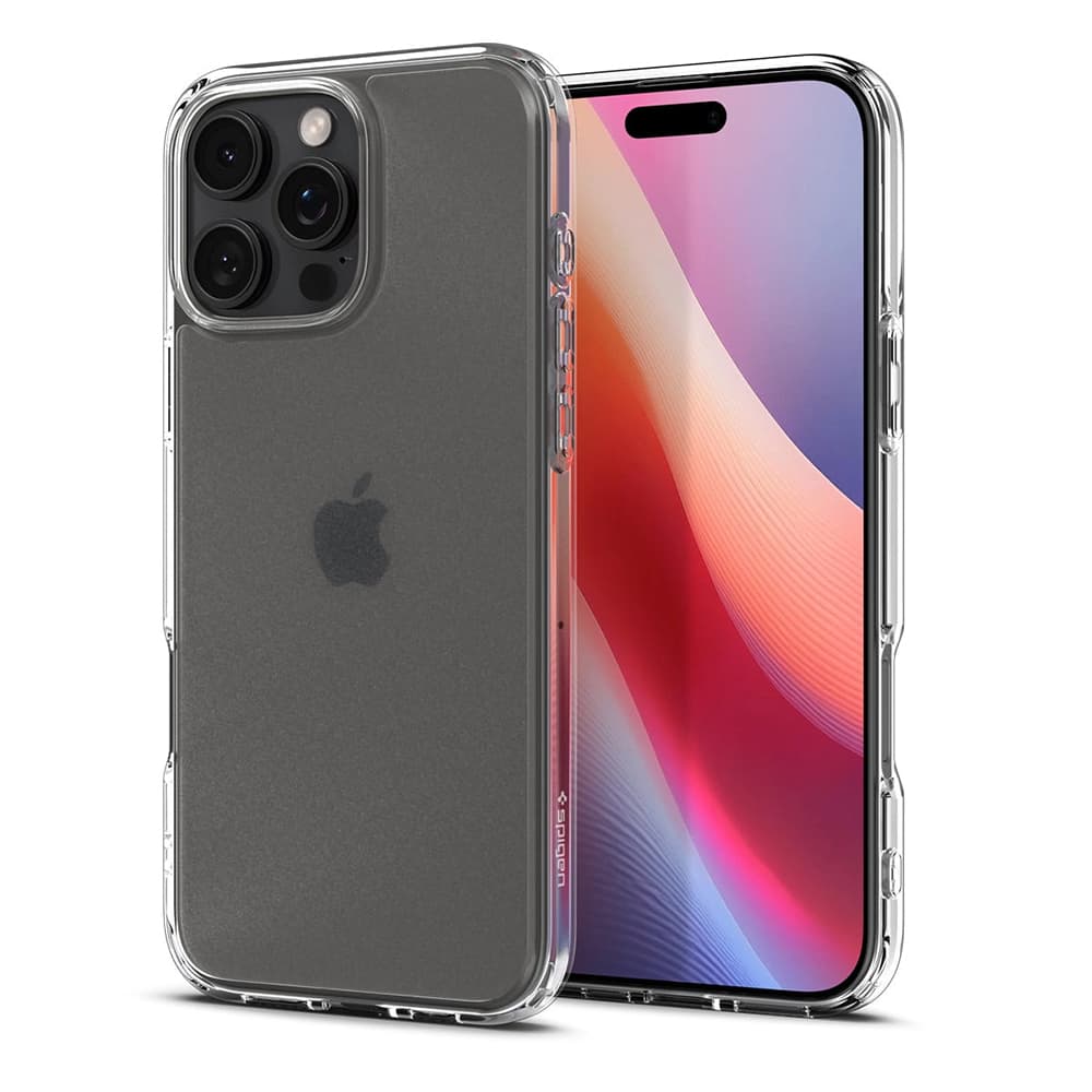 Spigen Ultra Hybrid iPhone 16 Pro v mrazivě čiré barvě - náhled 1