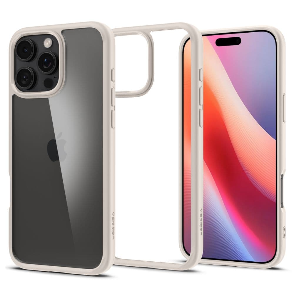 Spigen Ultra Hybrid iPhone 16 Pro přírodní titan - náhled 1