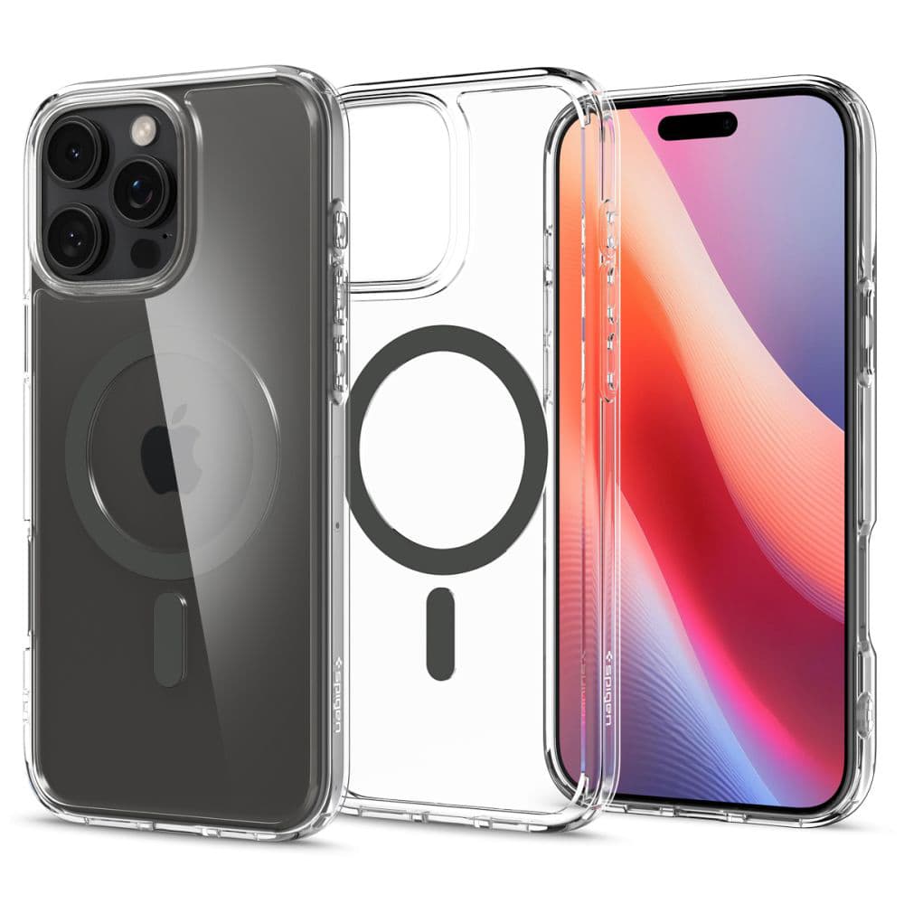 Spigen Ultra Hybrid MagSafe pro iPhone 16 Pro grafitová - náhled 1