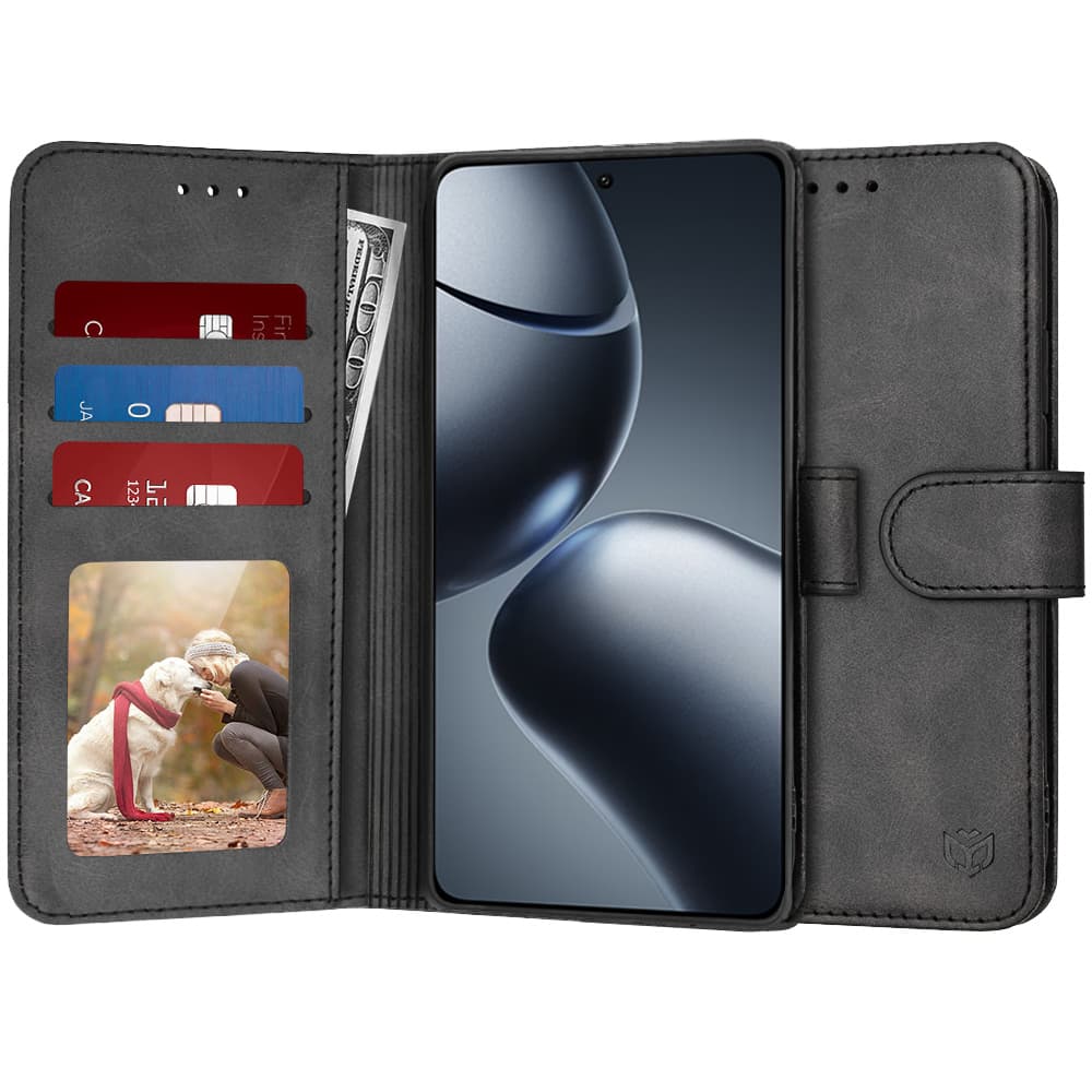 Techsuit kniha deník Xiaomi 14T Pro černá - náhled 1