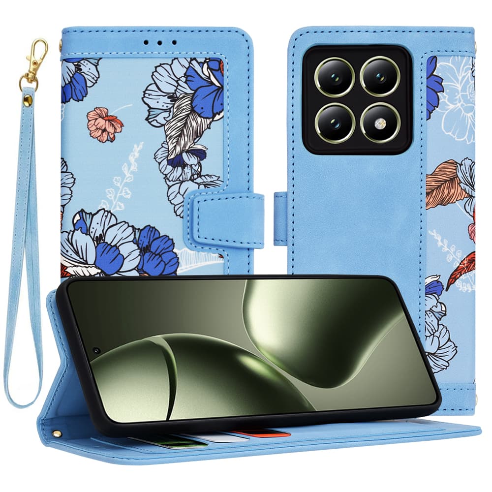 Techsuit FlipCraft Xiaomi 14T v živé modré - náhled 1