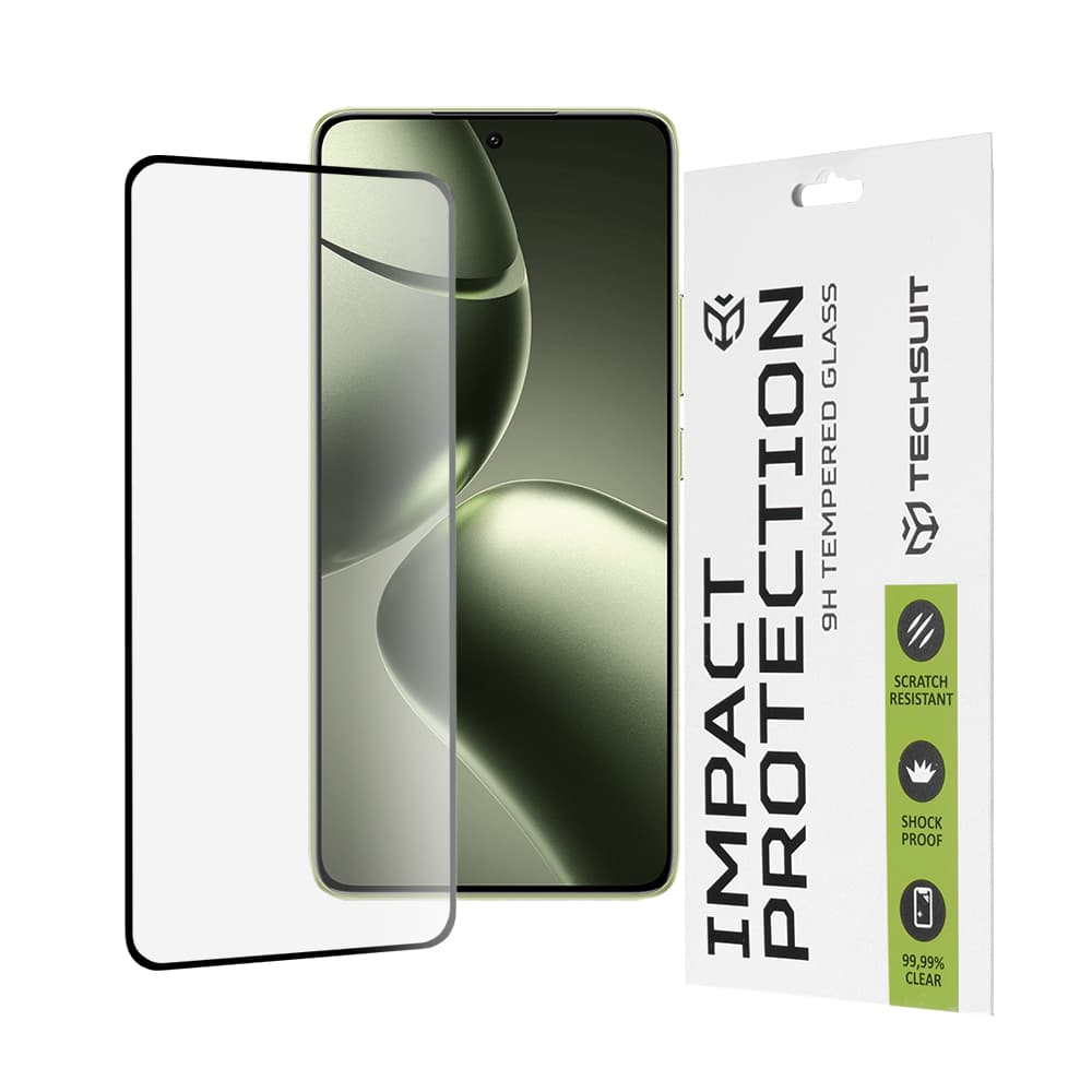 Ochranné sklo Techsuit 111D pro Xiaomi 14T 14T Pro černé - náhled 1