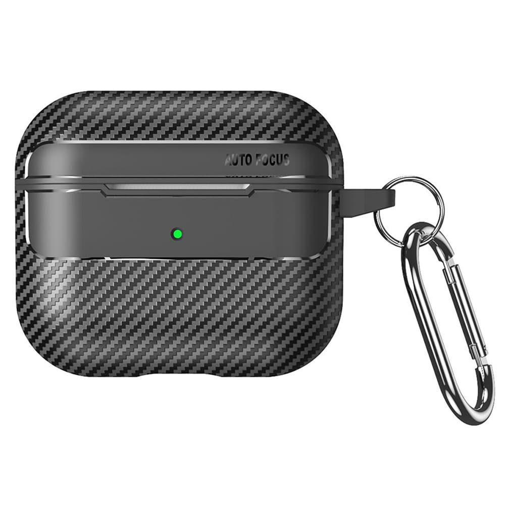 Techsuit CarbonFiber pro AirPods 3 černá - náhled 1