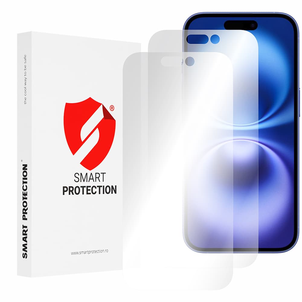 Ochrana displeje Premium Classic 2 ks iPhone 16 průhledná - náhled 1