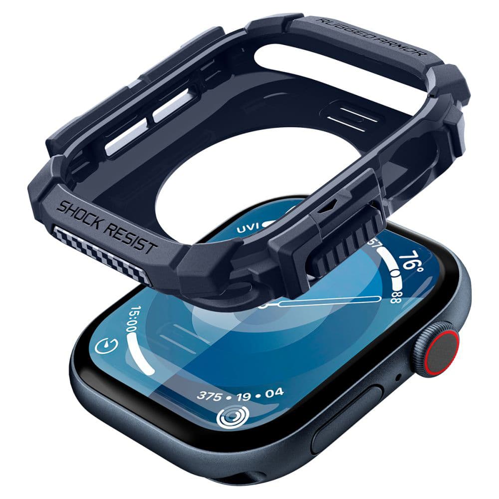 Spigen Rugged Armor Apple Watch 10 46mm Watch 11 46mm námořnická modrá - náhled 1