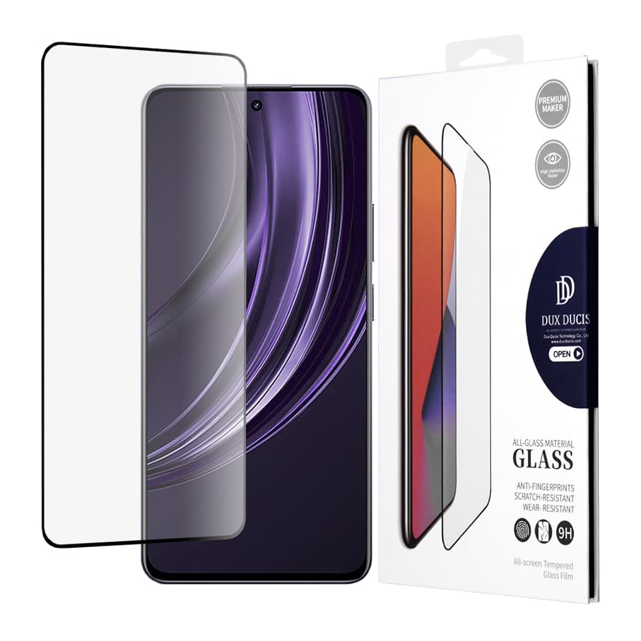 Dux Ducis tvrzené sklo Realme 13+ černé - náhled 1