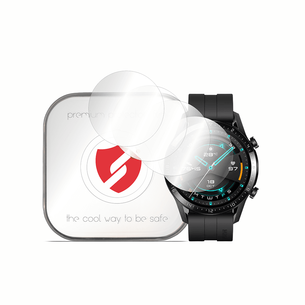 Ochrana displeje Premium Classic 4ks Huawei Watch GT 2 46mm čirá - náhled 1