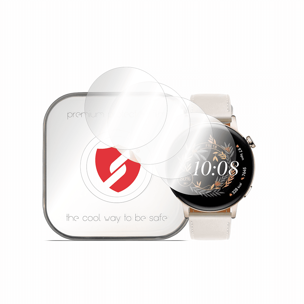Ochrana displeje Premium Classic 4ks Huawei Watch GT 3 42mm čirá - náhled 1