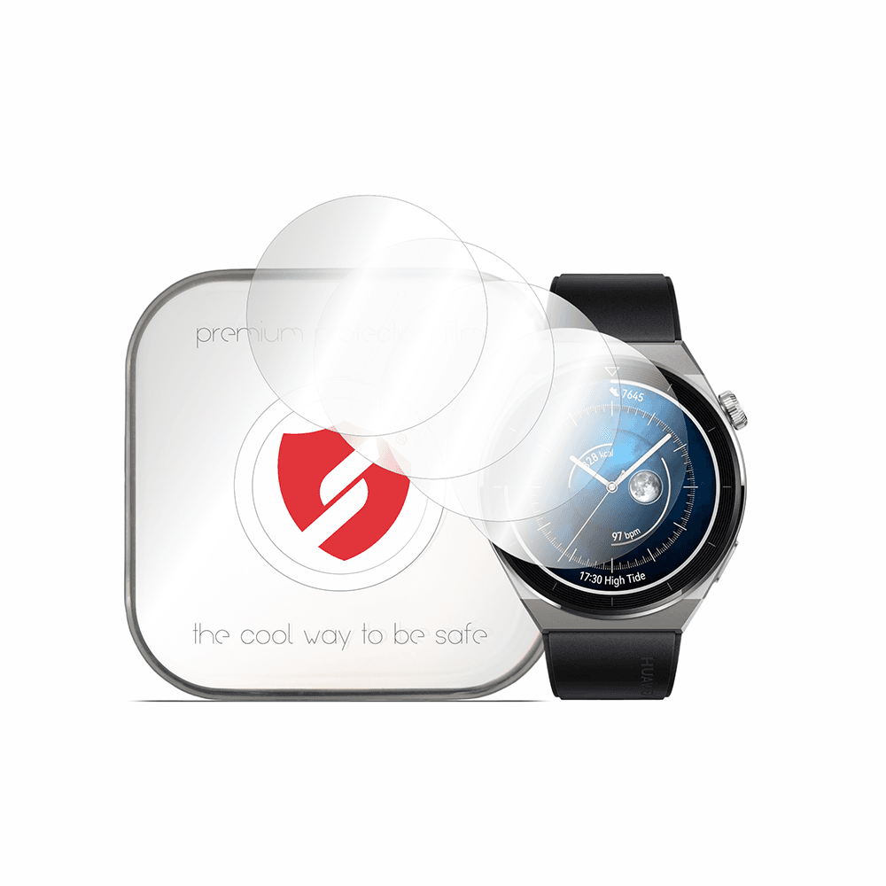 Ochrana displeje Premium Classic 4ks Huawei Watch GT 3 Pro 46mm čirá - náhled 1