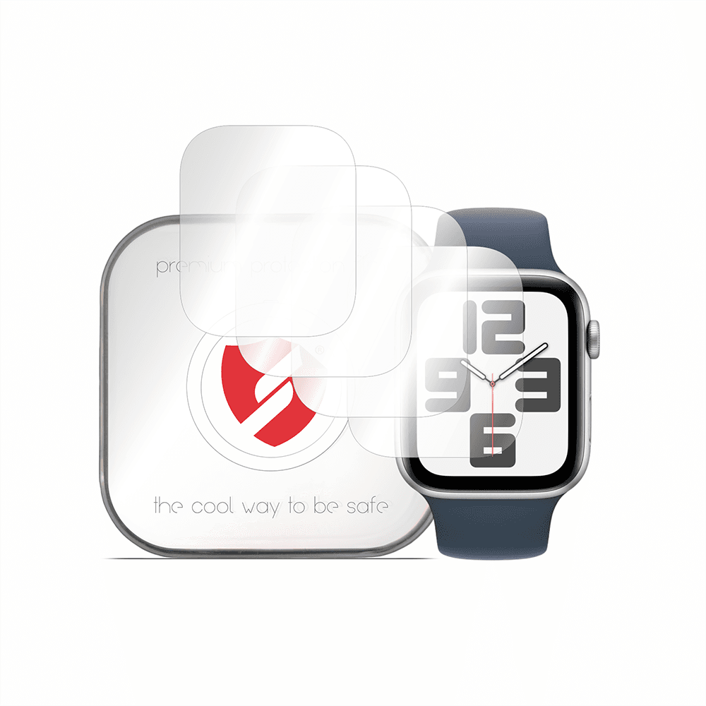 Smart Protection Premium Classic 4 ks Apple Watch 4 5 6 SE SE 2 7 8 9 44mm 45mm čirá