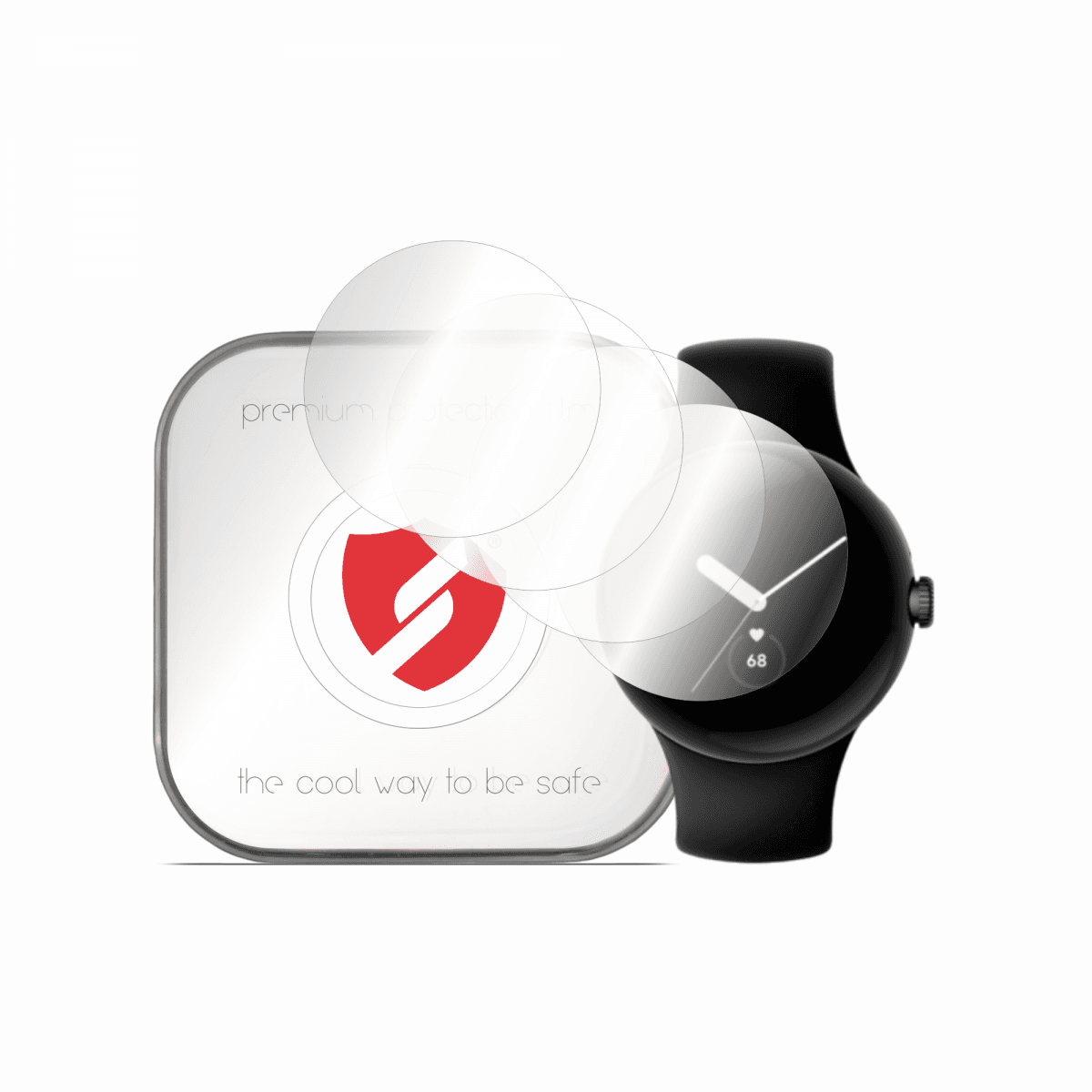 Smart Protection Premium Classic (4 balení) Google Pixel Watch Watch 2 Čirý - náhled 1