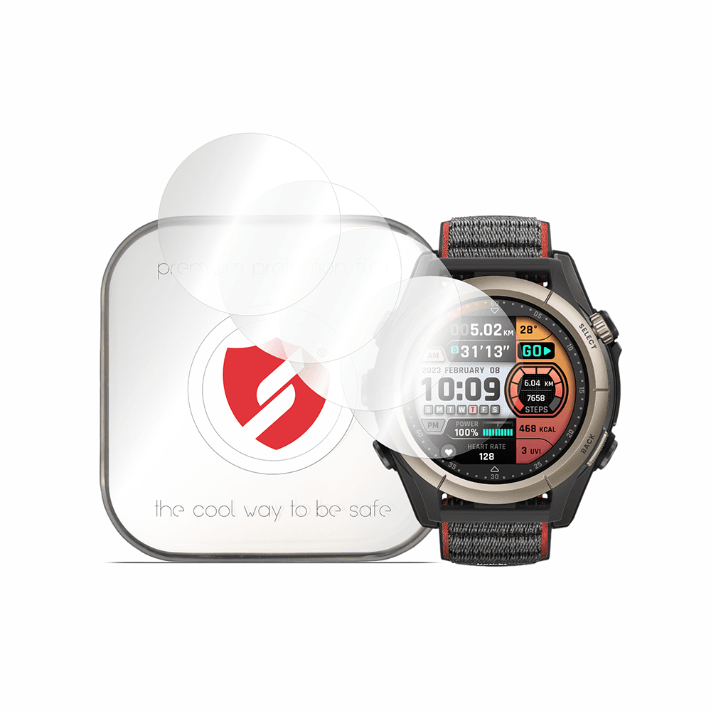 Ochrana displeje Premium Classic 4 ks Amazfit Cheetah Pro čirá - náhled 1