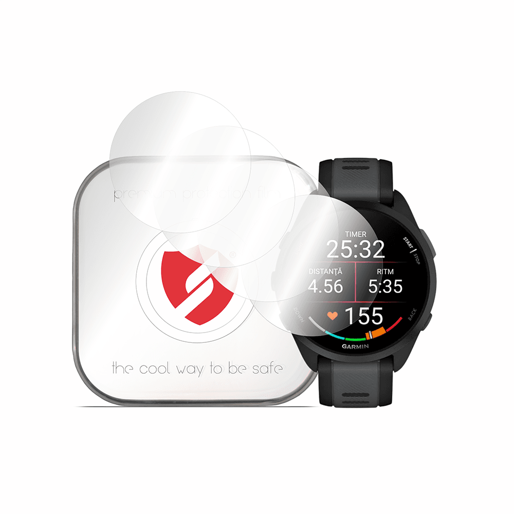 Ochrana displeje Premium Classic 4 ks Garmin Forerunner 165 čirá - náhled 1