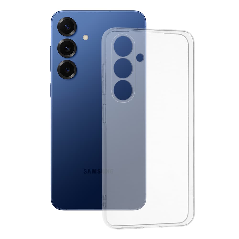 Techsuit silikonové pouzdro Samsung Galaxy S25 průhledné - náhled 1