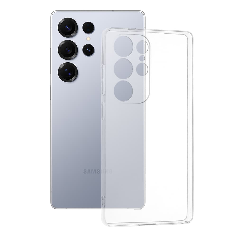 Techsuit silikonové pouzdro Samsung Galaxy S25 Ultra průhledné - náhled 1