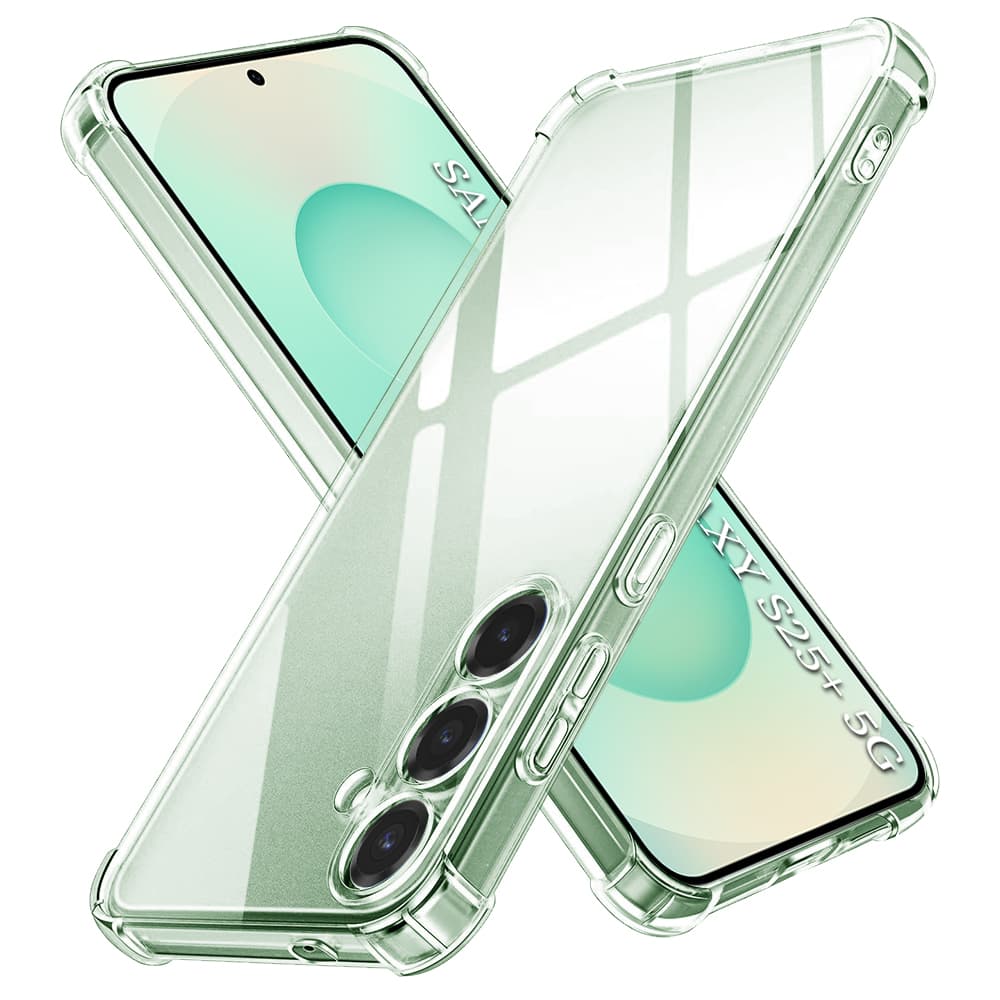 Techsuit Shockproof průhledný silikon Samsung Galaxy S25 Plus průhledný - náhled 1