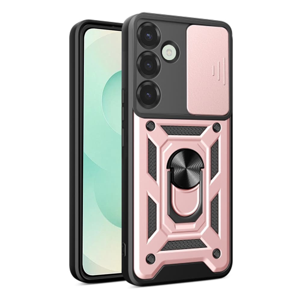 Techsuit CamShield Series Samsung Galaxy S25 Plus růžově zlatá - náhled 1