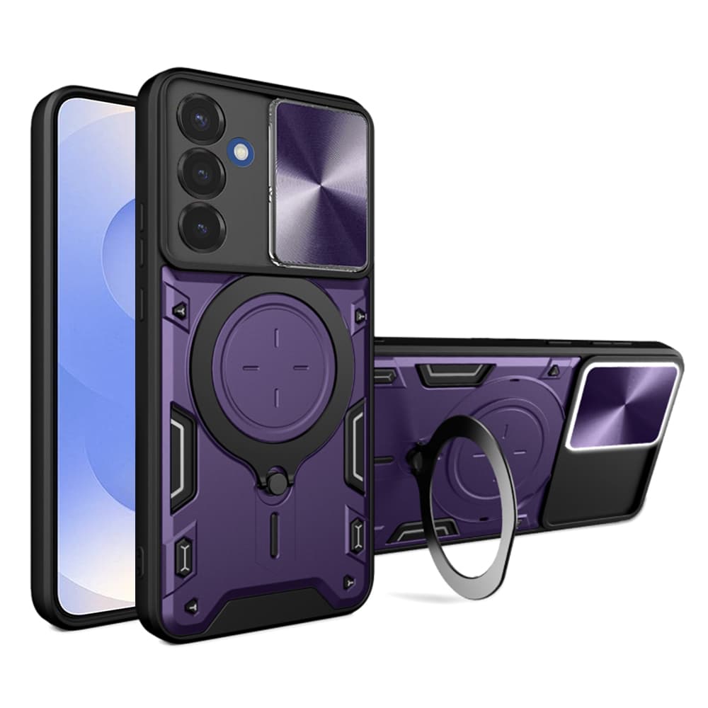 Techsuit CamGuard Pro pro Samsung Galaxy S25 fialová - náhled 1