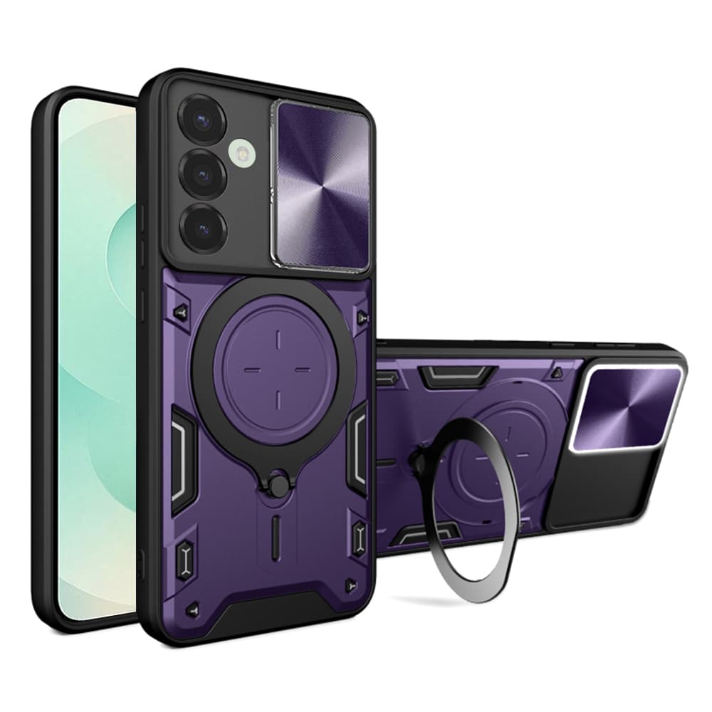 Ochranné pouzdro Techsuit CamGuard Pro pro Samsung Galaxy S25 Plus fialové - náhled 1