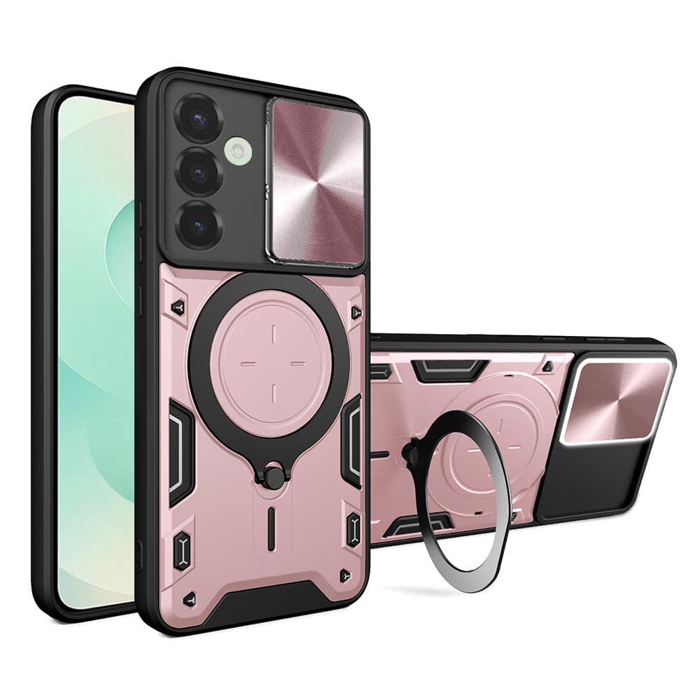 Techsuit CamGuard Pro pro Samsung Galaxy S25 Plus růžově zlatý - náhled 1