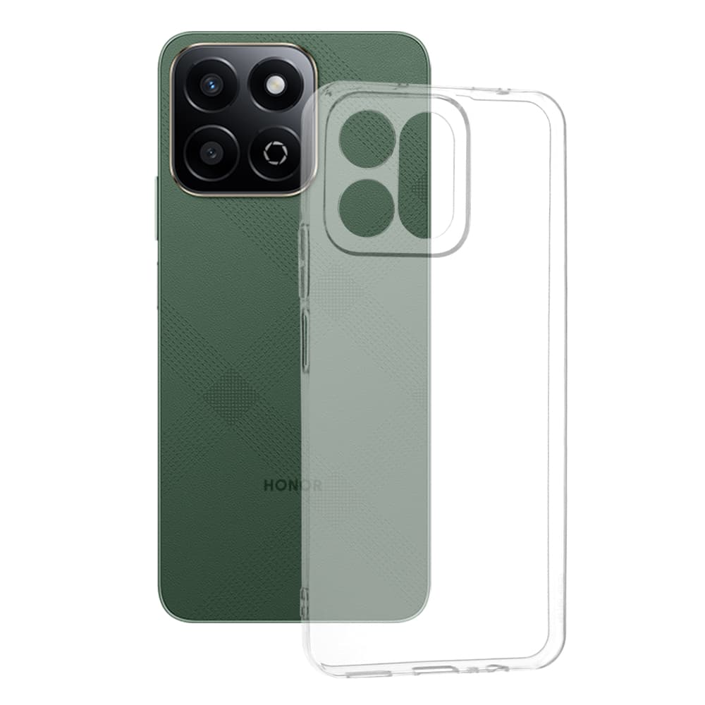Techsuit silikonový obal Honor 200 Smart X7c průhledný - náhled 1