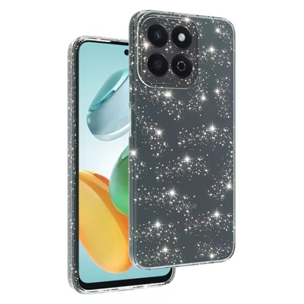 Techsuit SparkleSkin Series Honor 200 Smart X7c průhledný obal - náhled 1