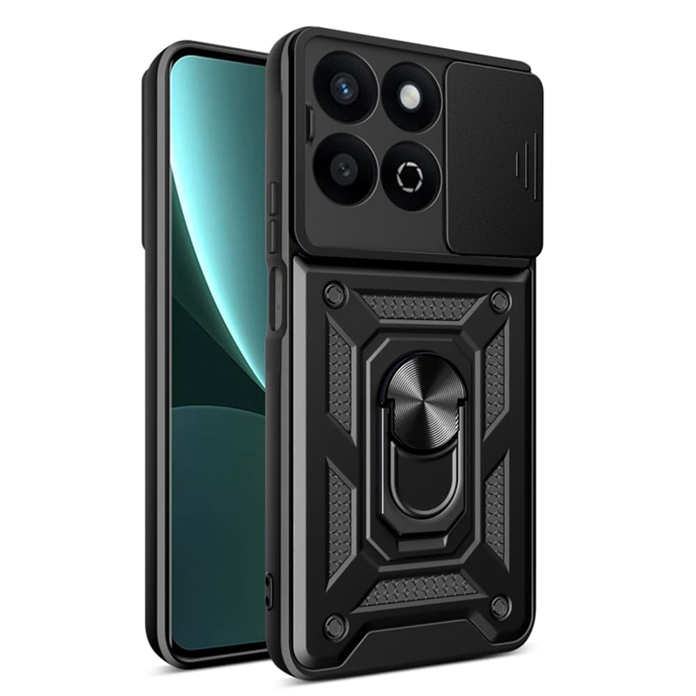 Techsuit CamShield Series Honor 200 Smart X7c černý obal - náhled 1