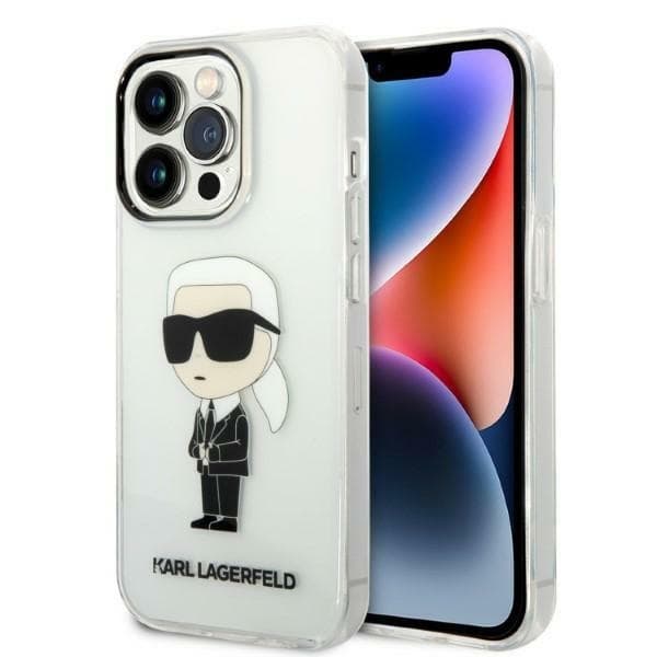 Karl Lagerfeld Hardcase Transparent iPhone 14 Pro Max Ikonik průhledný - náhled 1