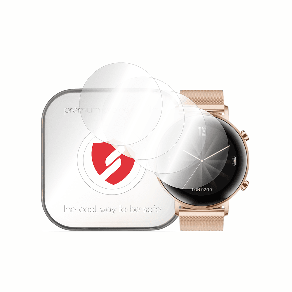 Ochrana Smart Premium Classic 4ks Huawei Watch GT 2 42mm čirá - náhled 1