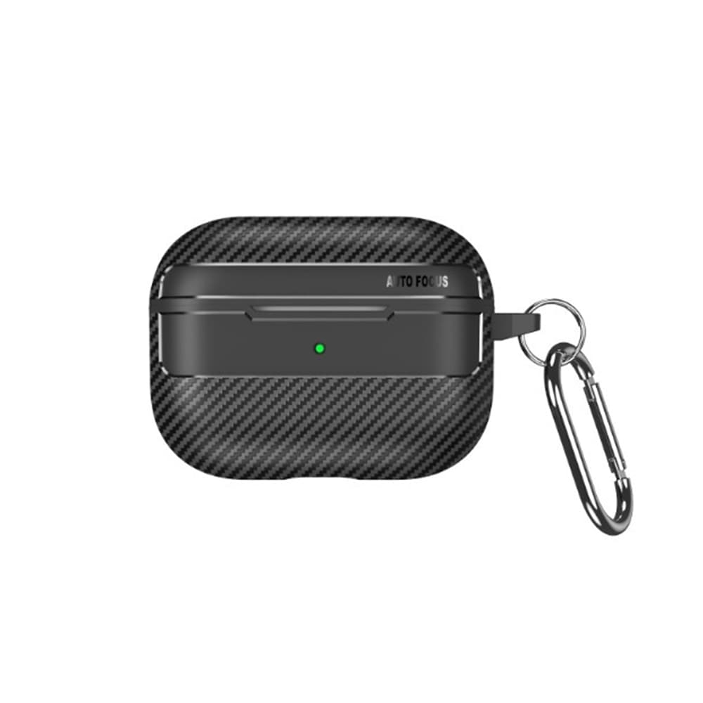 Techsuit CarbonFiber pro AirPods 4 černá - náhled 1