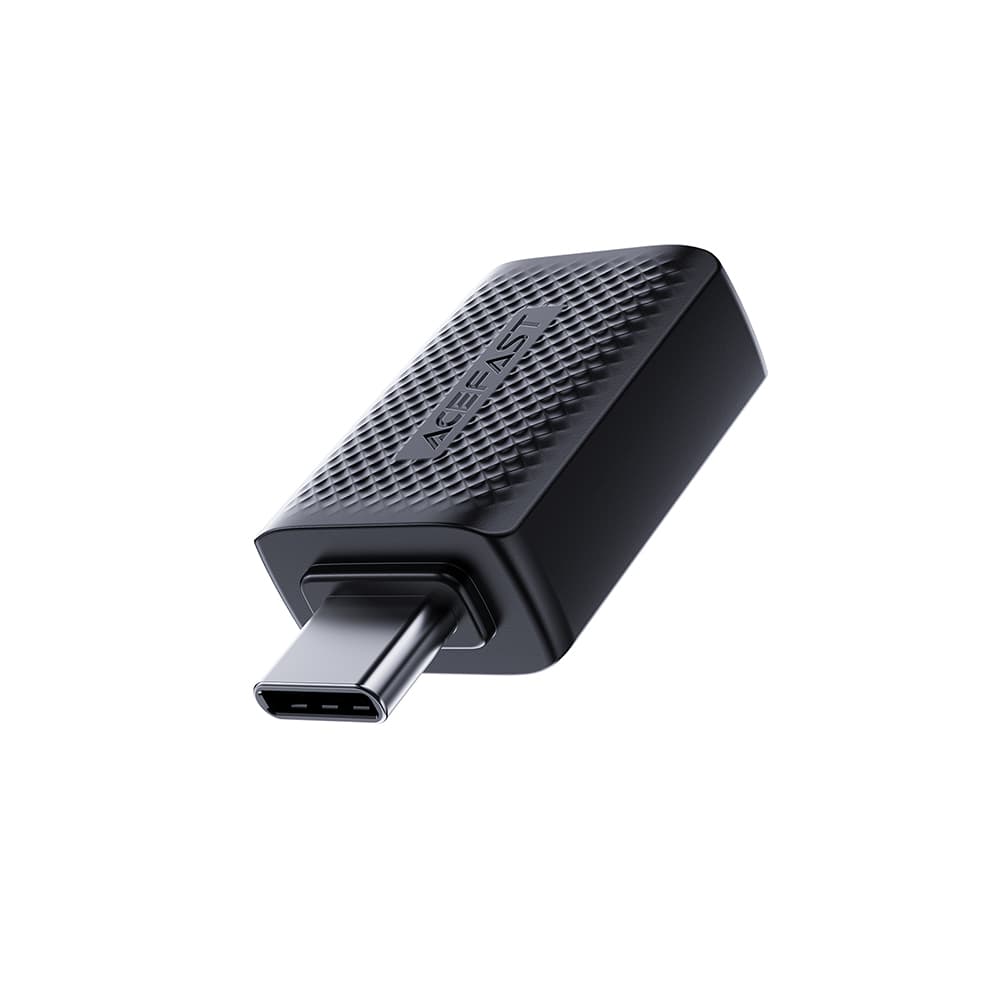 Acefast Adaptér J1 Type-C na USB 3.0 5Gbps Rychlé Nabíjení Přenos Dat Černý - náhled 1