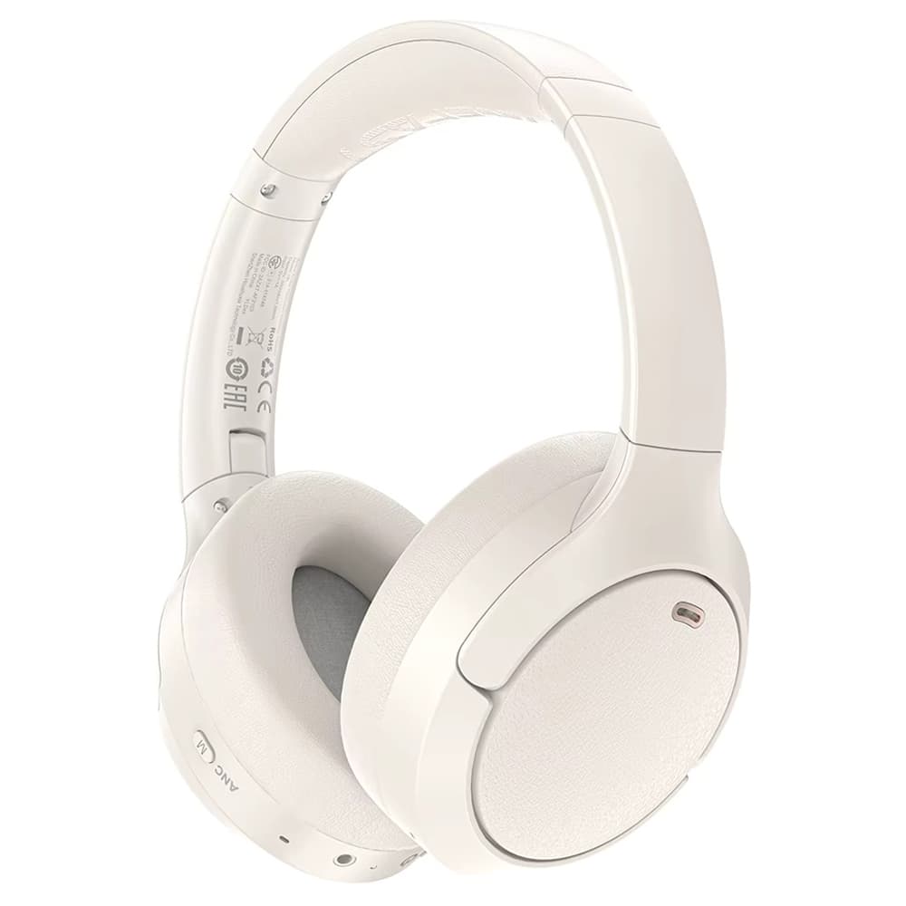 Acefast Wireless Headset H6 Type-C Bluetooth 5.3 aktivní potlačení hluku IPX4 500mAh Hi-Fi zvuk bílá - náhled 1
