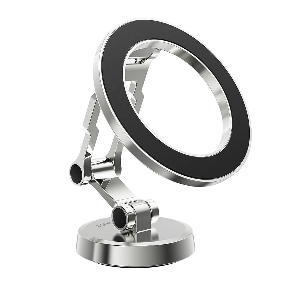 Acefast Držák do auta D20 Magnetický kroužek 360° na palubní desku stříbrný - náhled 1
