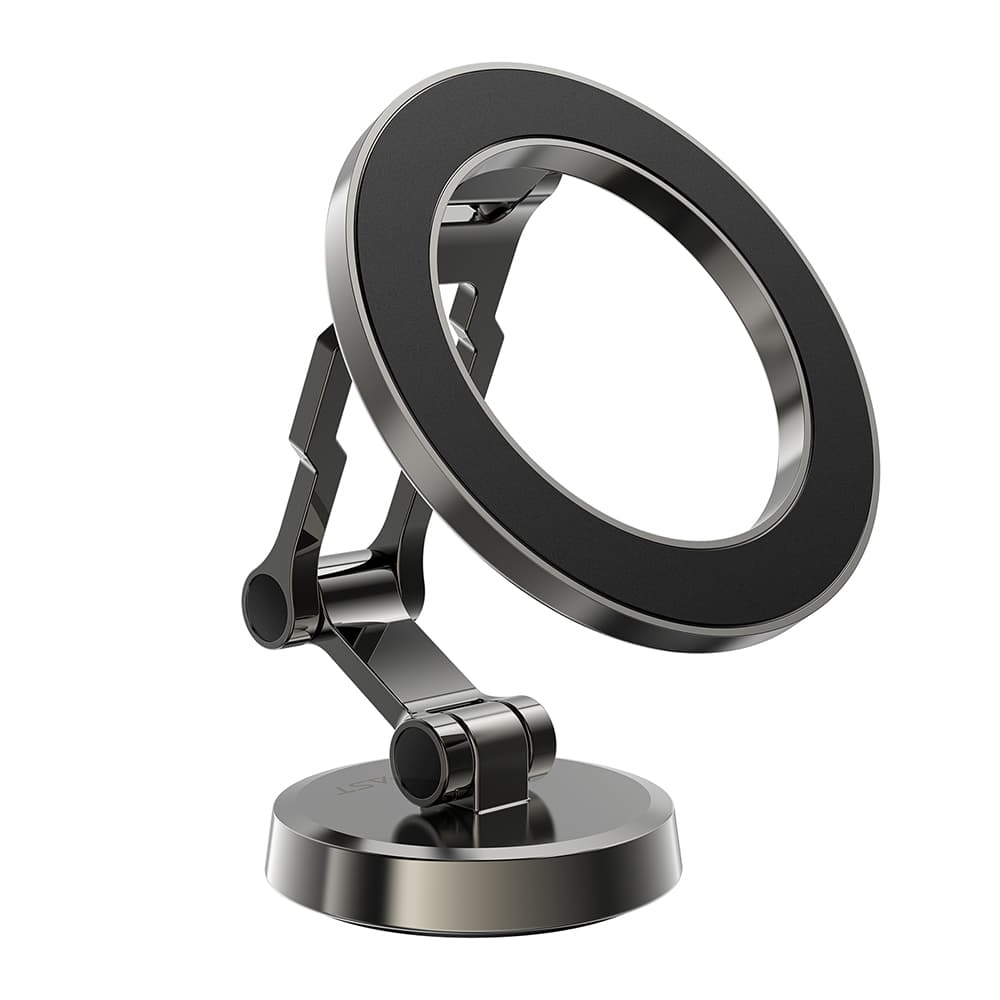 Acefast Držák do auta D20 Magnetický kroužek 360° na palubní desku šedý - náhled 1