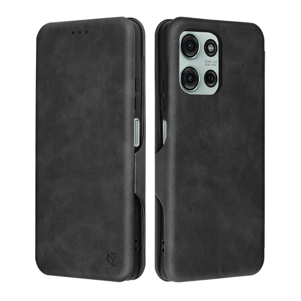 Pouzdro Techsuit Safe Wallet Plus pro Motorola Moto G75 černé - náhled 1