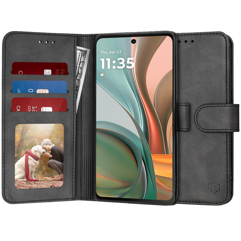 Techsuit Diary Book pro Motorola Moto G75 černá - náhled 1