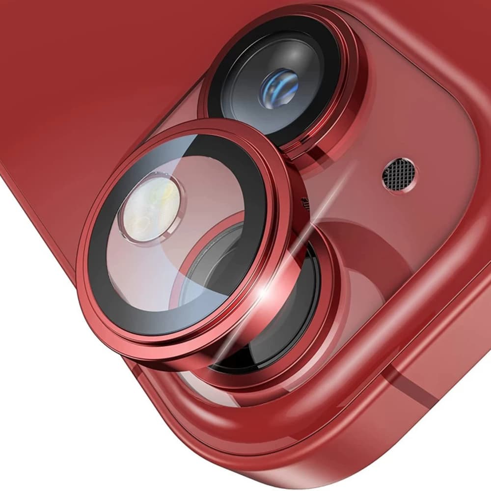 Ochranné sklo na fotoaparát Lito S+ iPhone 14 iPhone 14 Plus červená - náhled 1