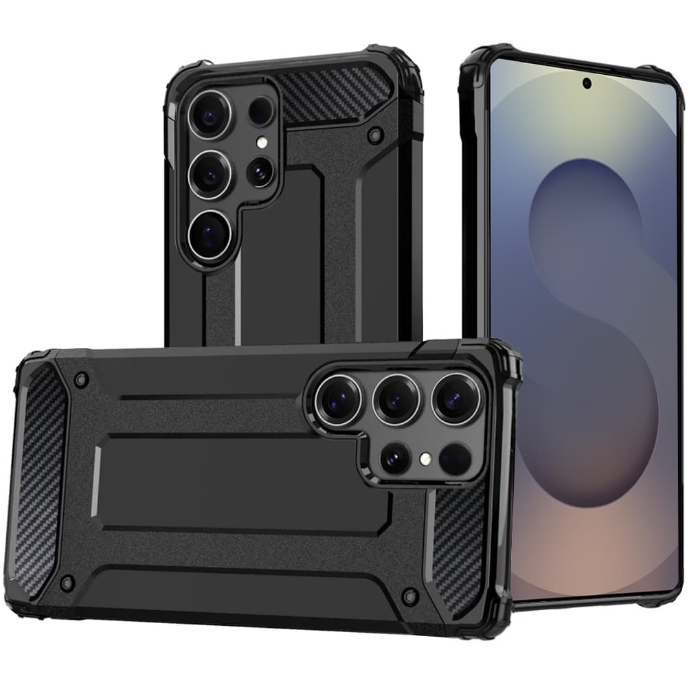 Techsuit Hybrid Armor pro Samsung Galaxy S25 Ultra černá - náhled 1