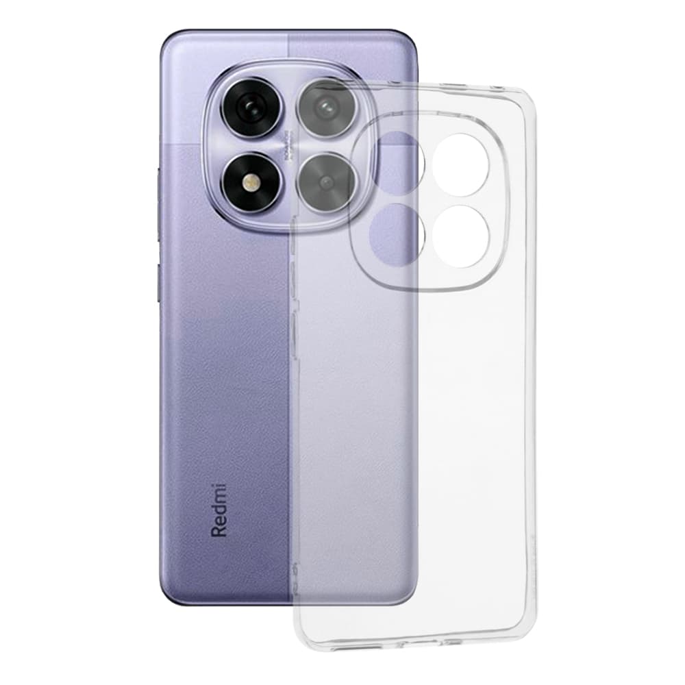 Techsuit silikonové pouzdro Xiaomi Redmi Note 14 Pro 5G Poco X7 průhledné - náhled 1