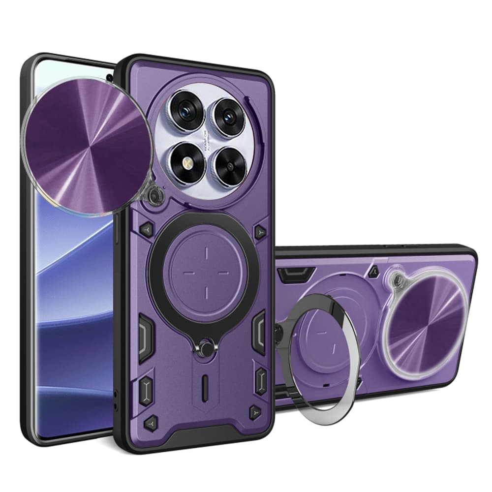 Techsuit CamGuard Pro pro Xiaomi Redmi Note 14 Pro 5G Poco X7 fialová