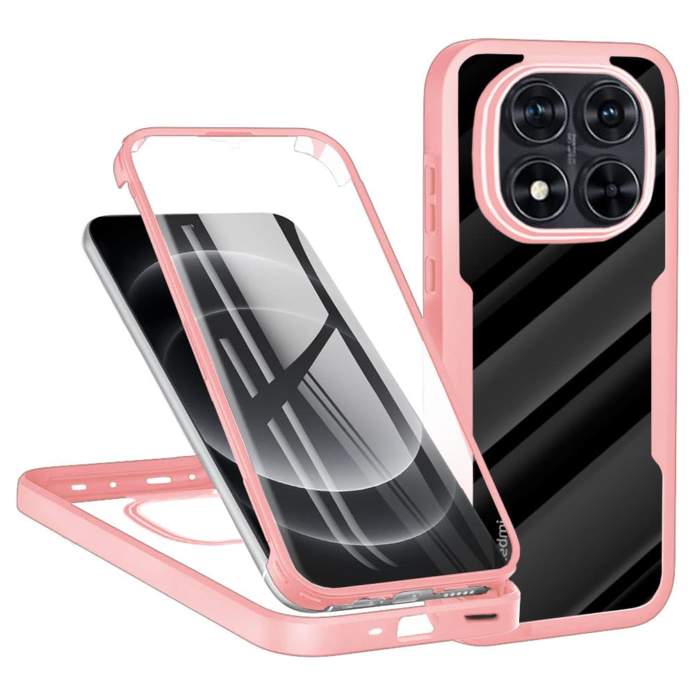 Techsuit ColorVerse 360 Series Ochranné sklo Xiaomi Redmi Note 14 Pro 5G růžová - náhled 1